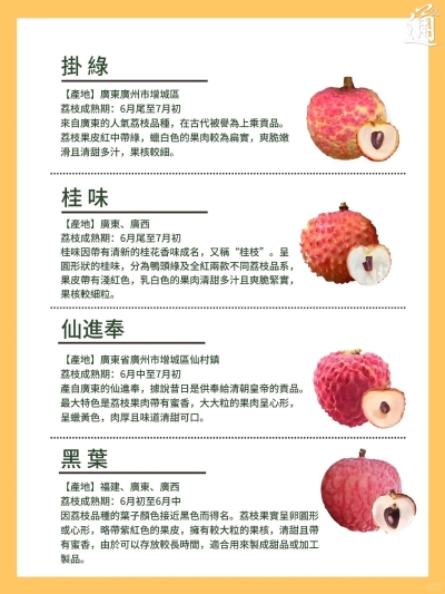 荔枝季來了!一文看懂品種特點+產地風味